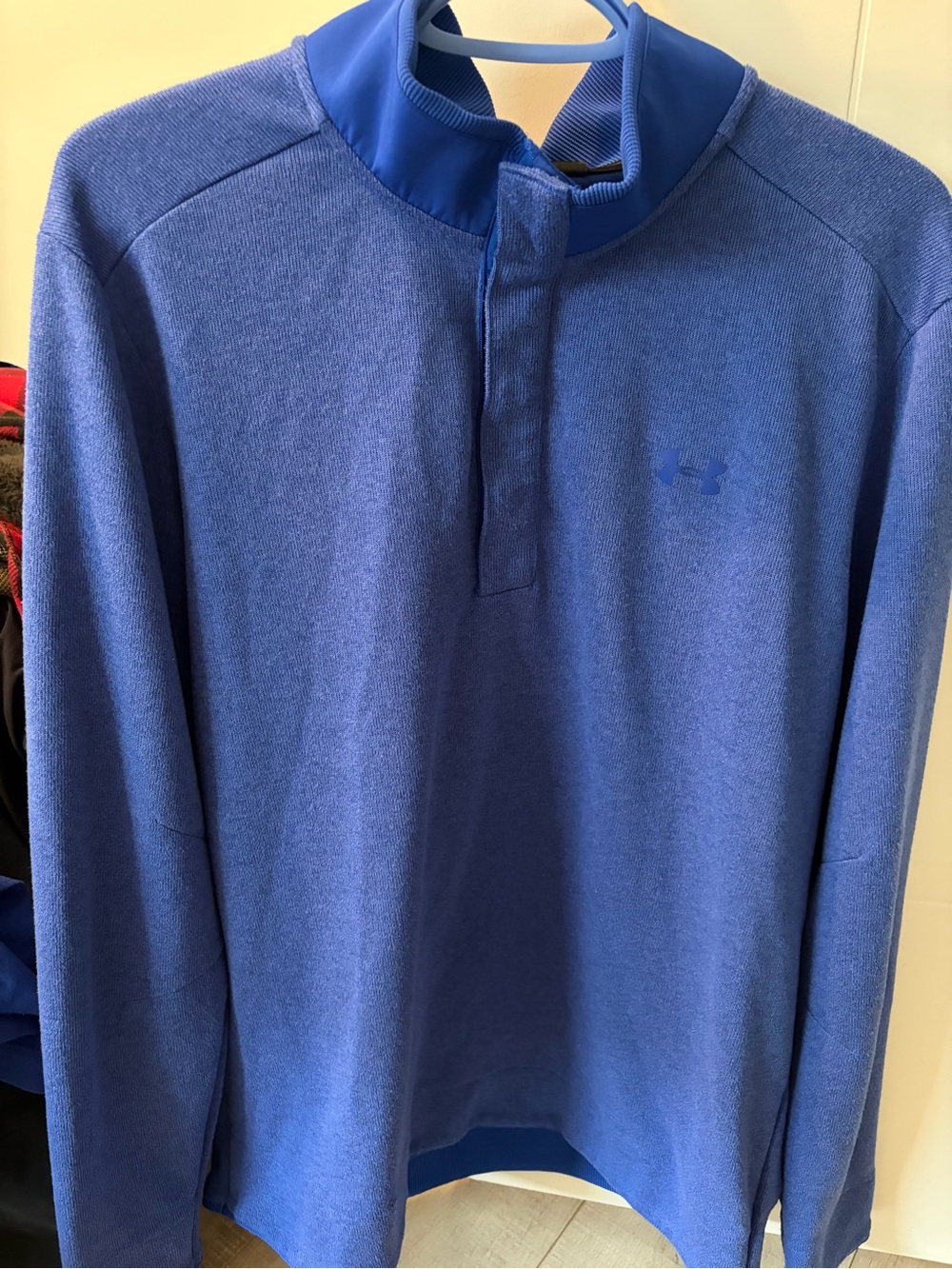 Under Armour Men’s Royal Blue Quarter-Zip Pullover